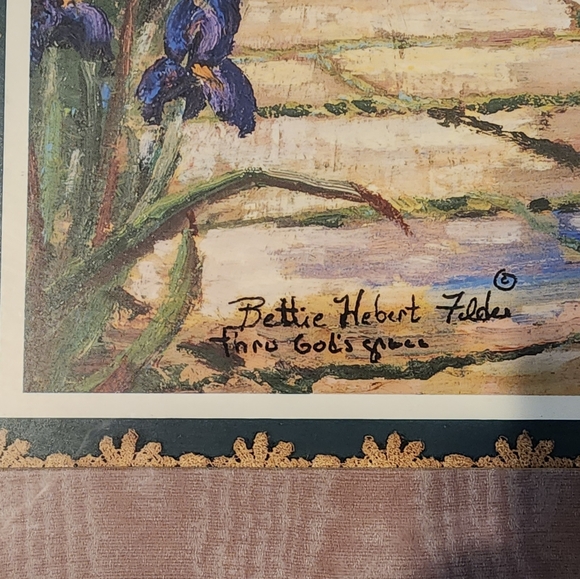 Vintage Art Print - Bettie Felder Hebert - Picture 2 of 10